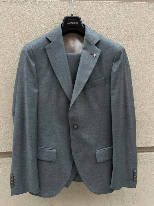 Petroleumsgrøn herrejakkesæt - Klassisk slim fit