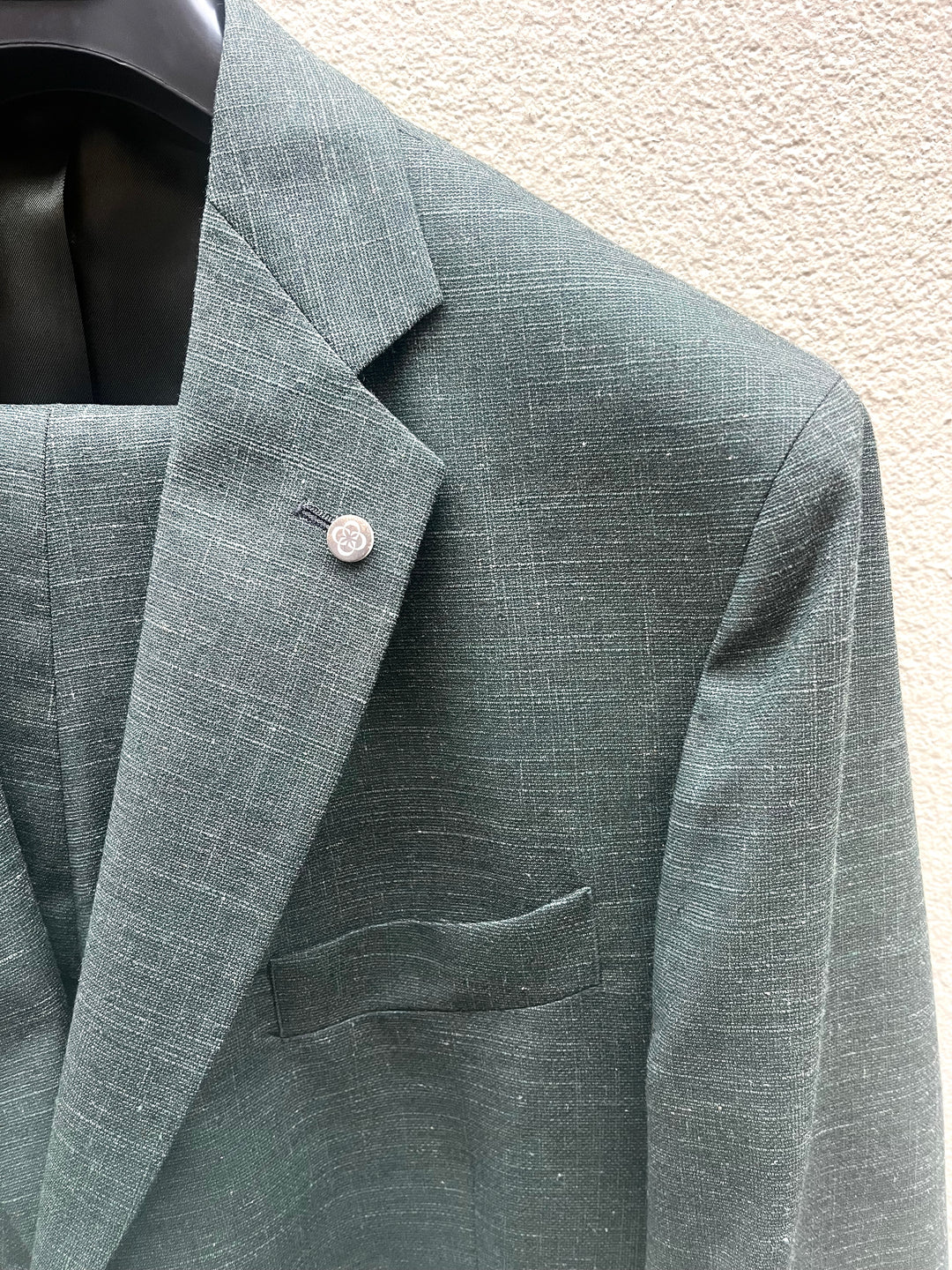 Skovgrøn herrejakkesæt - Klassisk slim fit