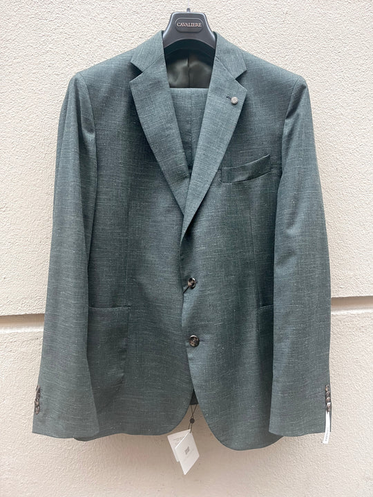 Skovgrøn herrejakkesæt - Klassisk slim fit