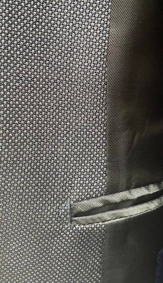 Green/Grey Birdseye Suit