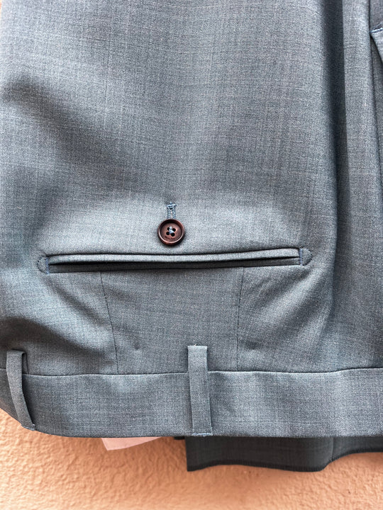 Blå herrebuks - slim fit