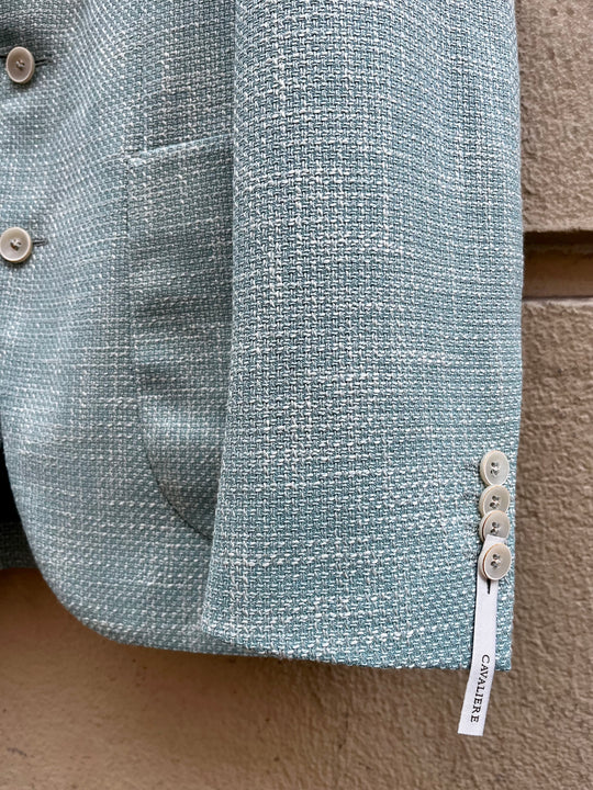 Unconstructed Blazer "CLIFF" in ice blue