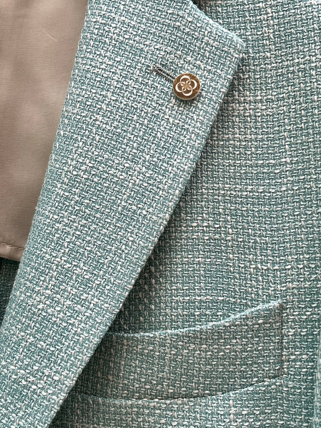 Unconstructed Blazer "CLIFF" in ice blue