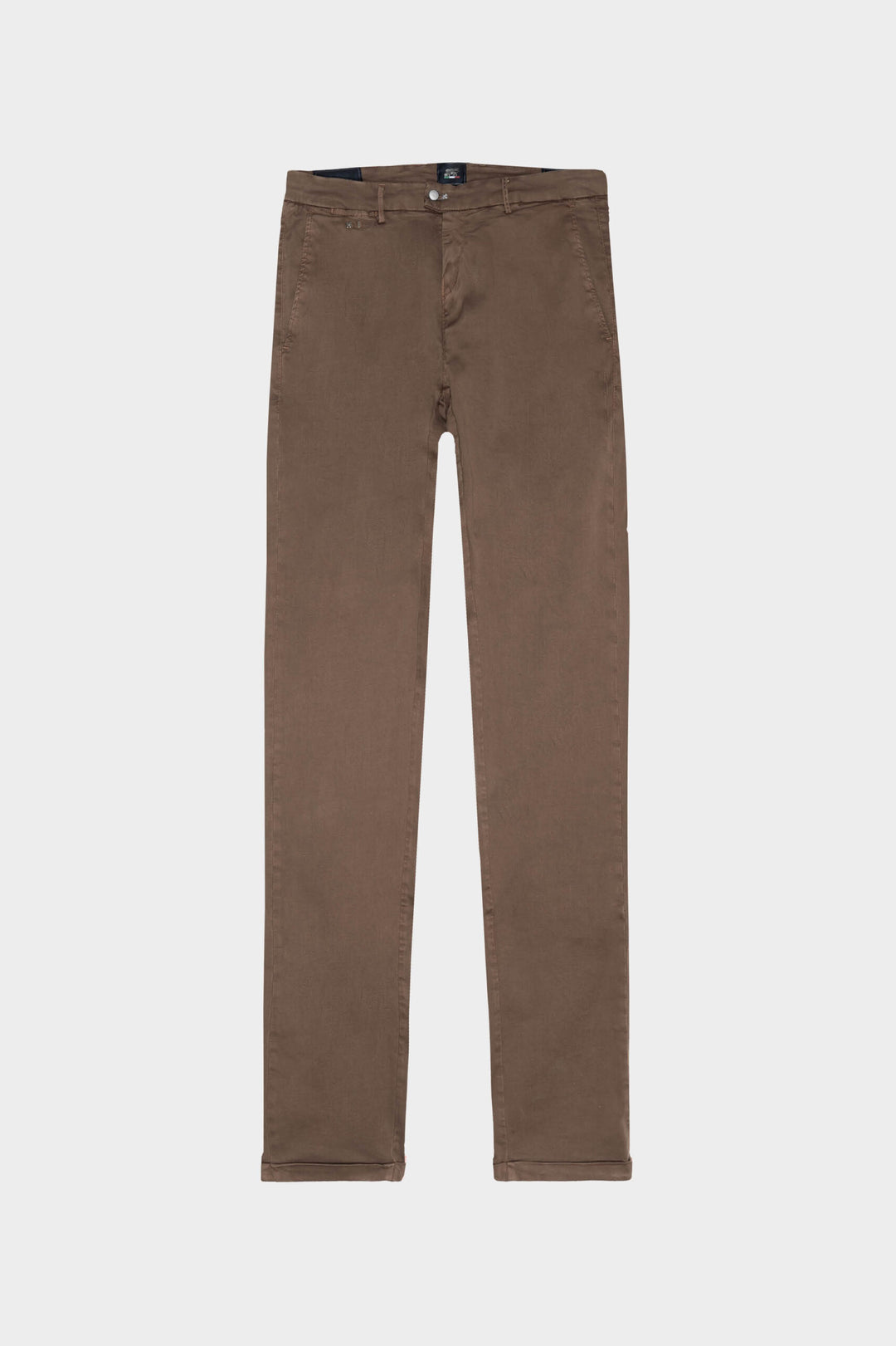 Chinos LUIS Regular fit i farven: TOPSOIL