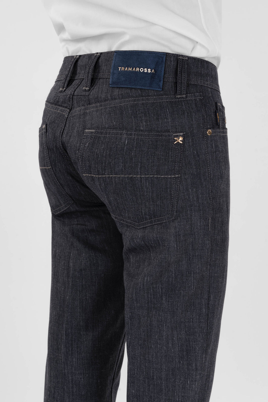 Italienske Chino Herrebukser Navy