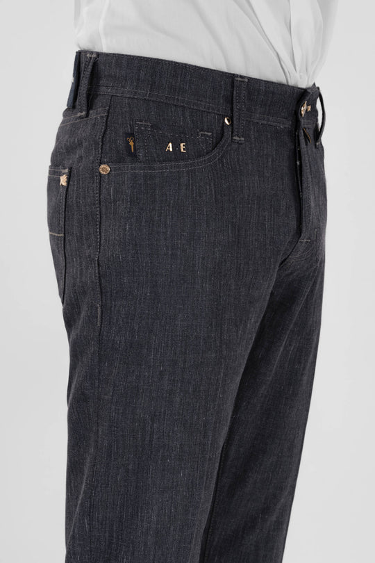 Italienske Chino Herrebukser Navy