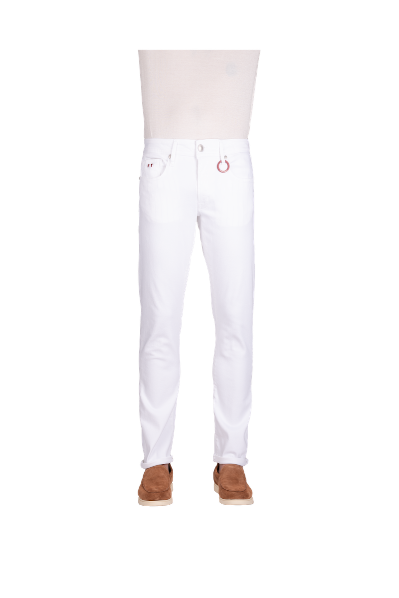 Hvide Jeans Herrebukser MICHELANGELO
