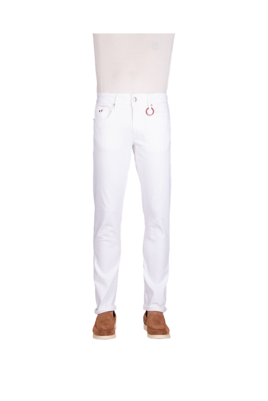 Hvide Jeans Herrebukser MICHELANGELO