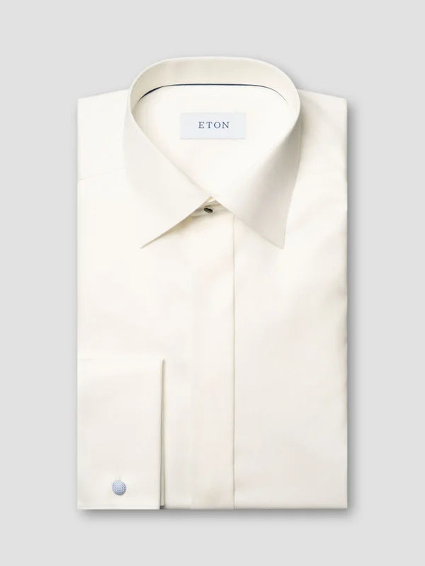 Offwhite herreskjorte  - contemporary fit