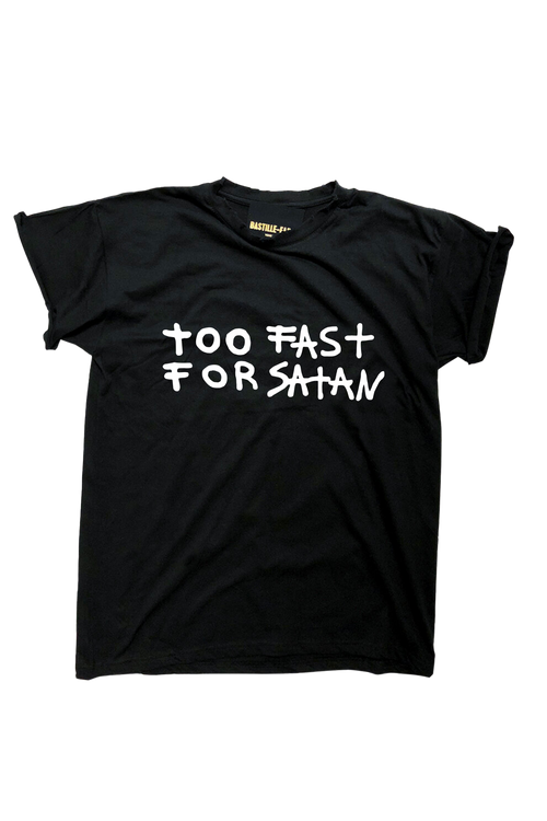 Bastille T-shirt TO FAST FOR SATAN