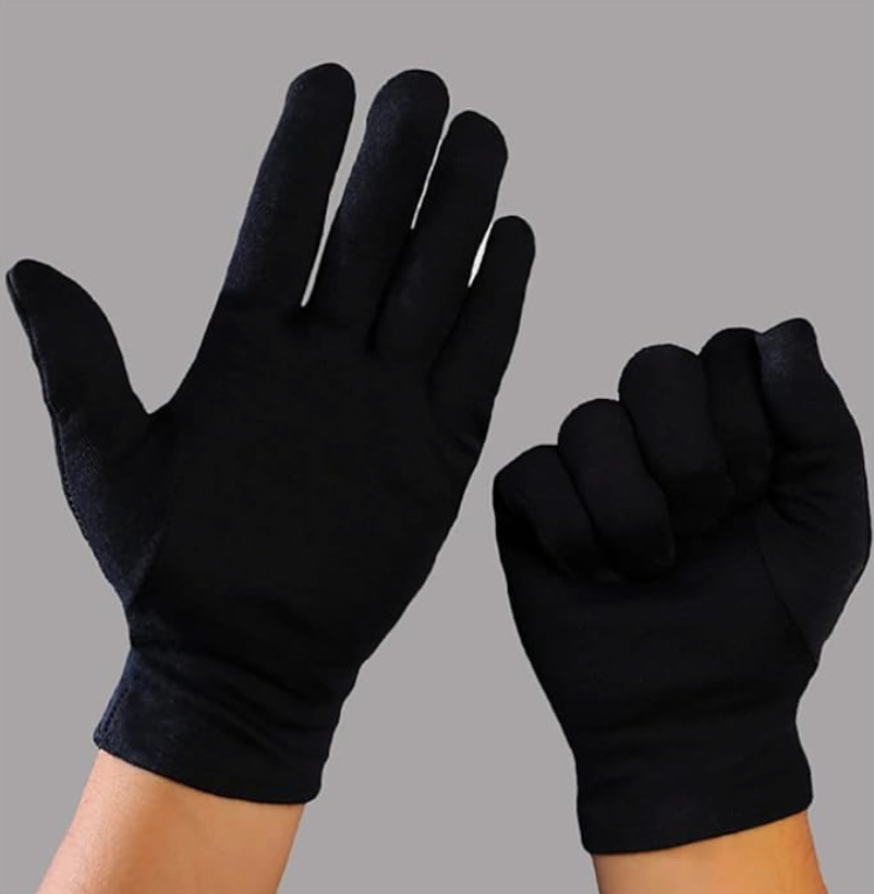 Ceremony Gloves in black or white