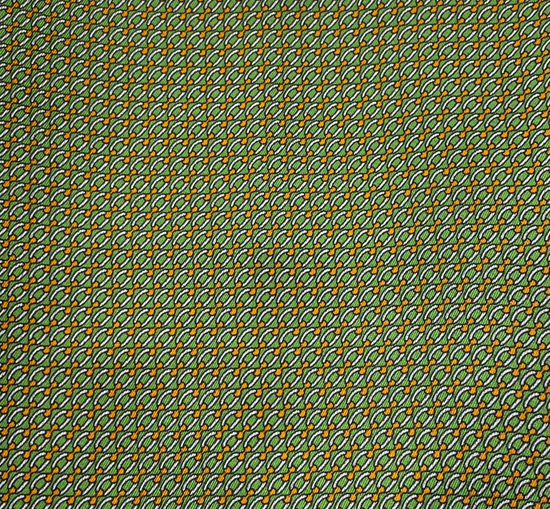 Neckertie - Limegrøn med lysegrøn kant og mønster