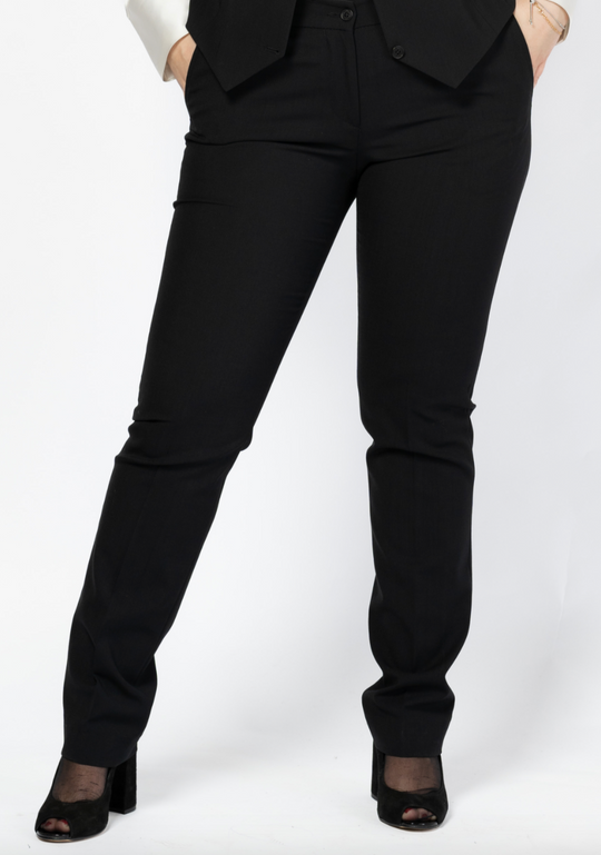 Damebukser SIMONE Sort Classic Fit - CavaliereFEMME