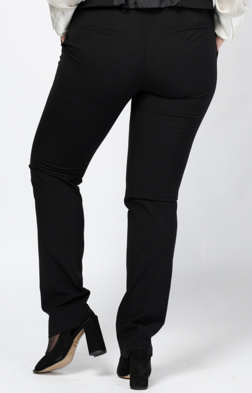 Damebukser SIMONE Sort Classic Fit - CavaliereFEMME