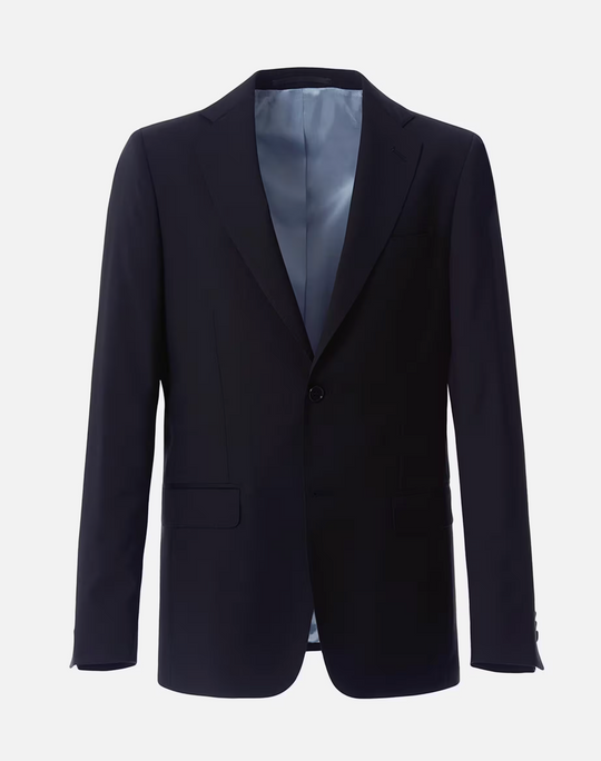 Navy enkelradet blazer "Yale" - slim fit