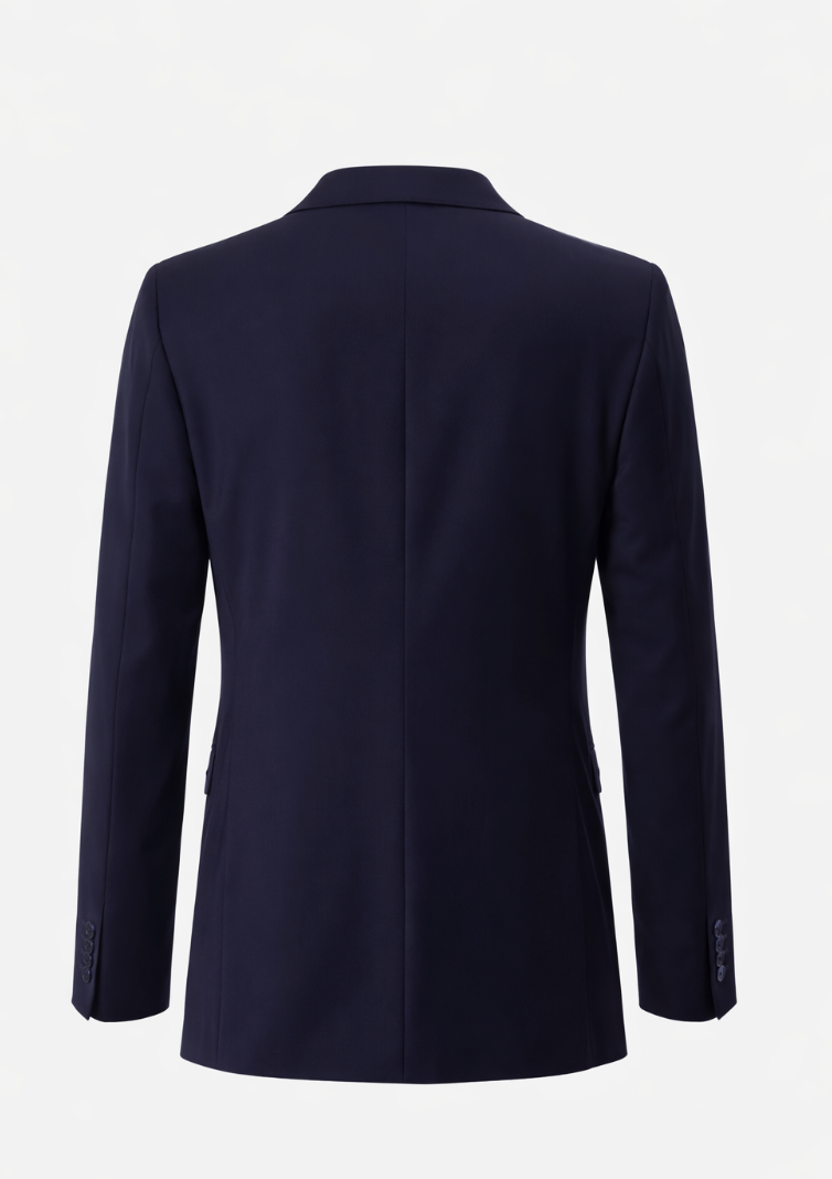 Navy enkelradet blazer "Yale" - slim fit
