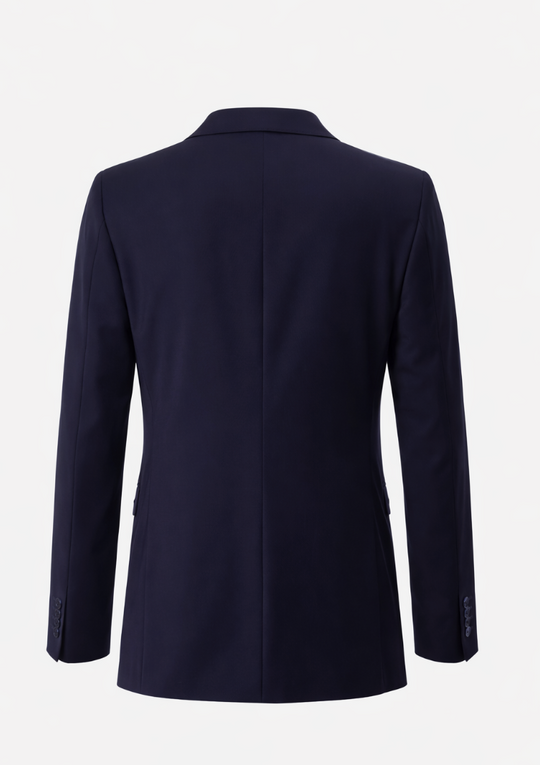 Navy enkelradet blazer "Yale" - slim fit