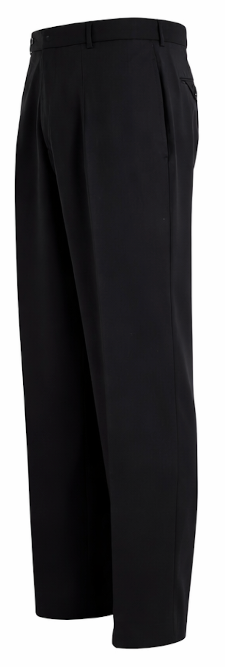Black trousers "Eton/Tridente" in a wide fit