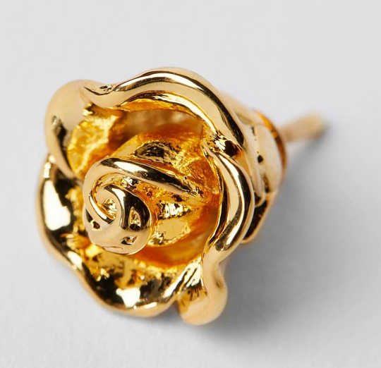 Lapel Pin Flower/Mini GOLD