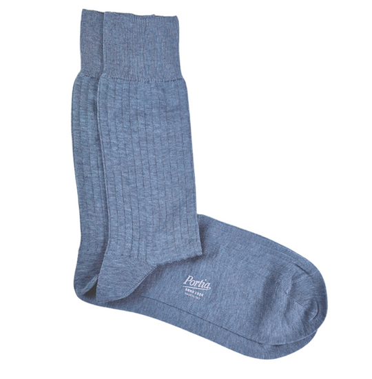 Light blue Italian stockings 10-1020-1