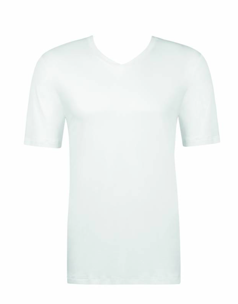 Sea Island V-hals-WHITE