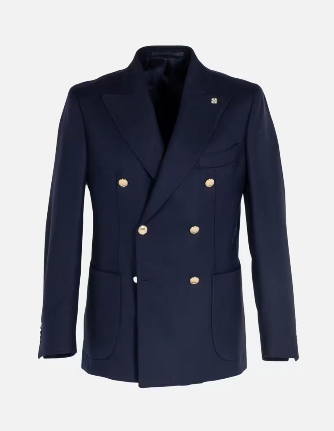 Jakke DB. "LUCAN" m. Gyldneknapper - Navy