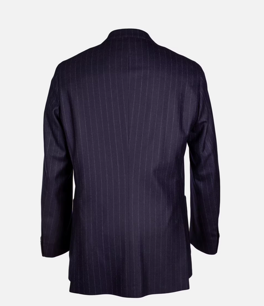 Flannels jakkesæt WIRKOMOZO Navy chalkstripe
