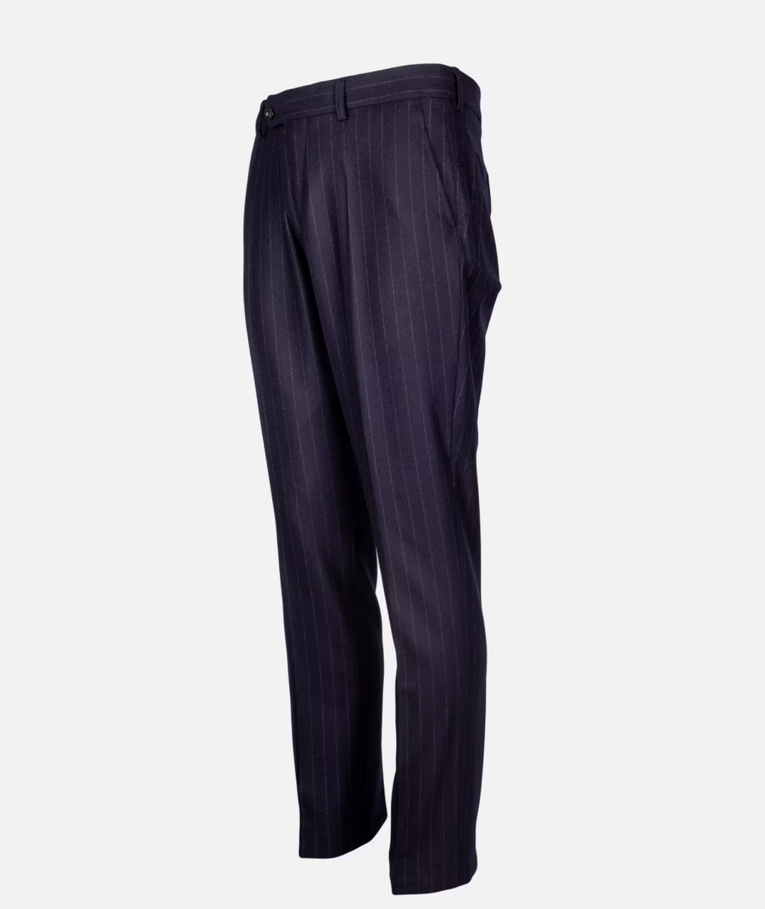 Flannels jakkesæt WIRKOMOZO Navy chalkstripe