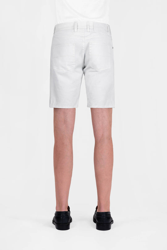 Herrershorts ELIA i Hvid/Stribet i farven WASHED/SKY