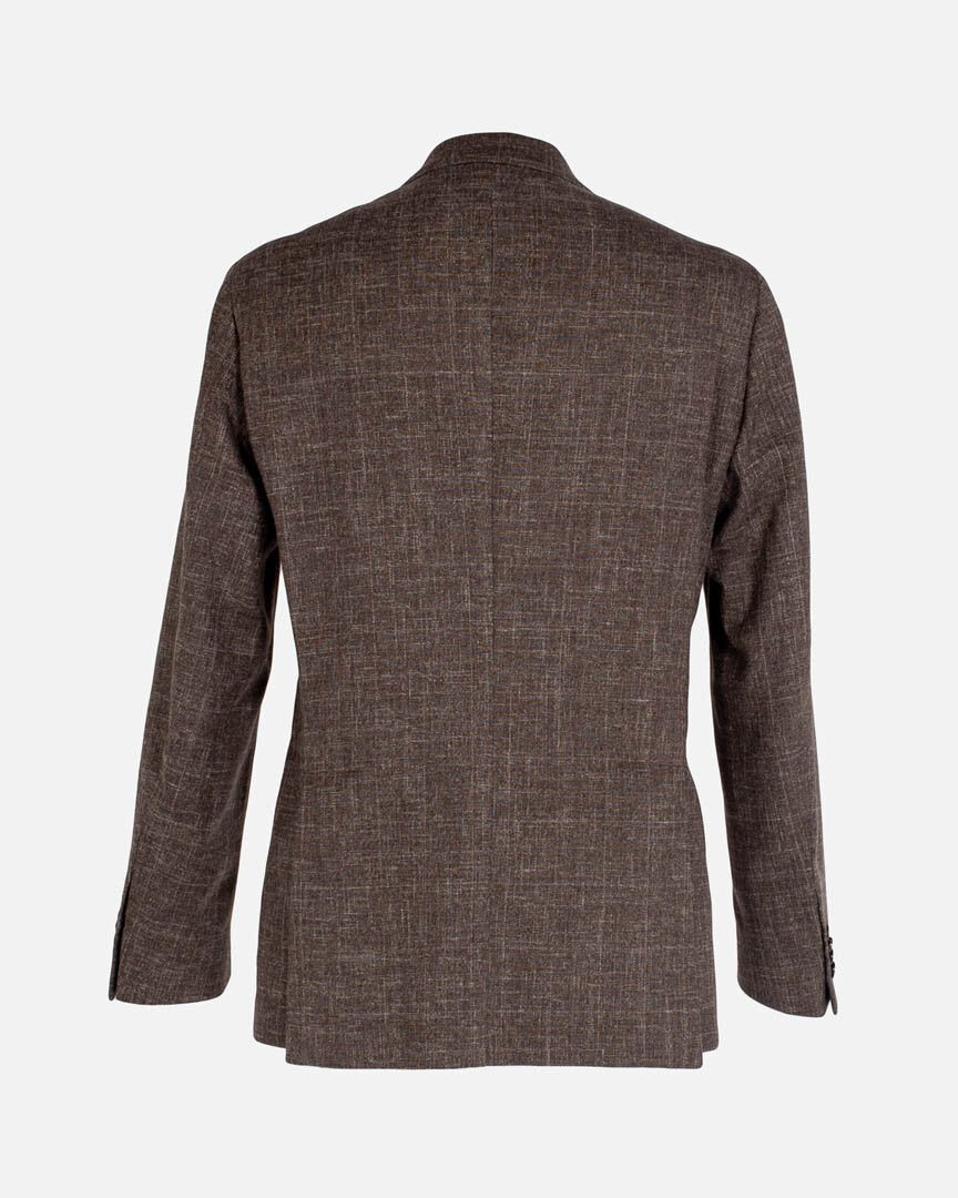 Blazer REINE Brun i Bomuld, Hør og elastan blanding