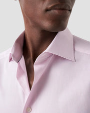 Pink Stribet Eton herreskjorte
