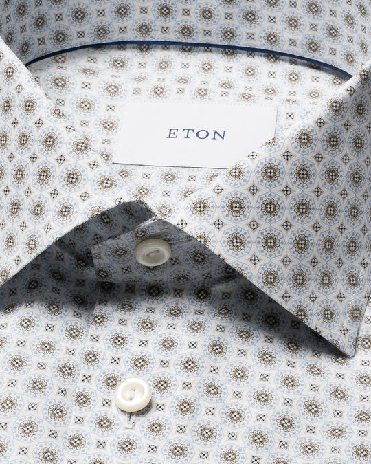 Geometric men's shirt from Eton