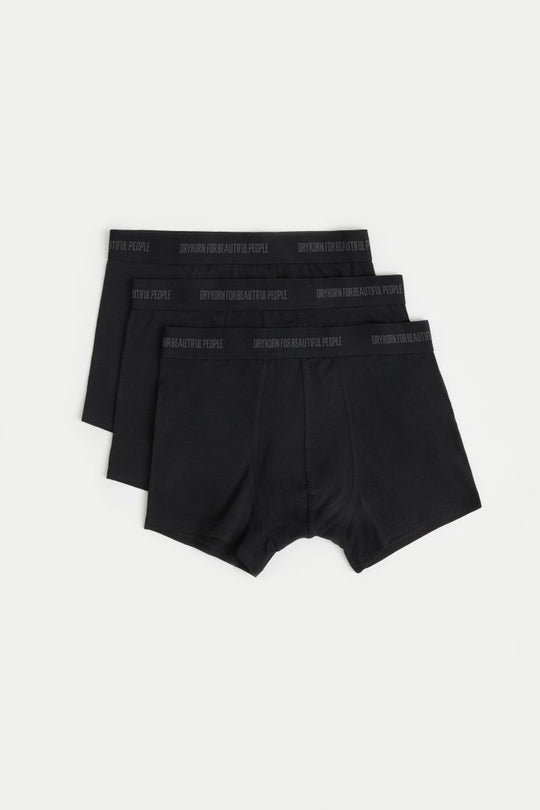 Drykorn 3-Pack Tights-BLACK