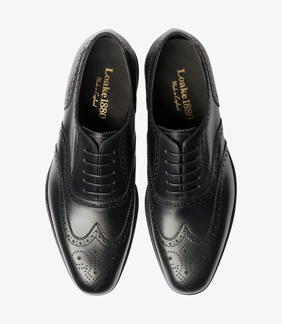 Buckingham Brogue - Sort herresko