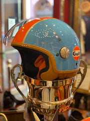 GMT Helmet GULF Visor Cobalt - LARGE