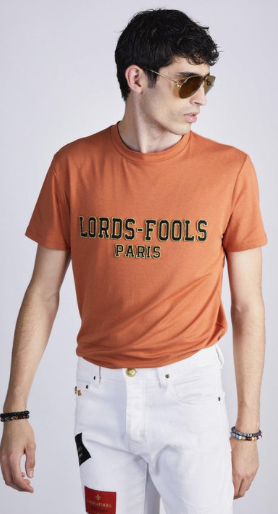 Lords&Fools T-SHIRT - Orange/Logo