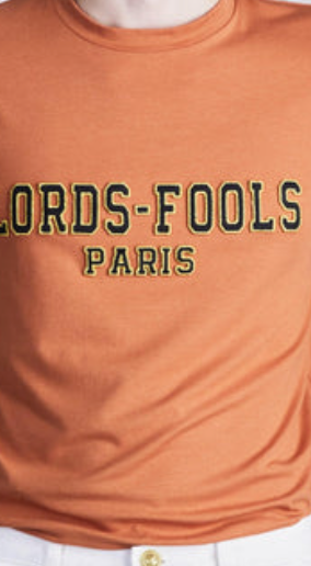 Lords&Fools T-SHIRT - Orange/Logo