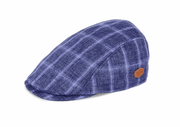 Hat - Sixpence / Flatcap Bang - Blå Checker