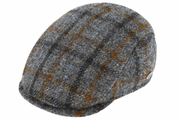 Hat - Sixpence / Flatcap Harris Tweed - Mønstret Flere Farver