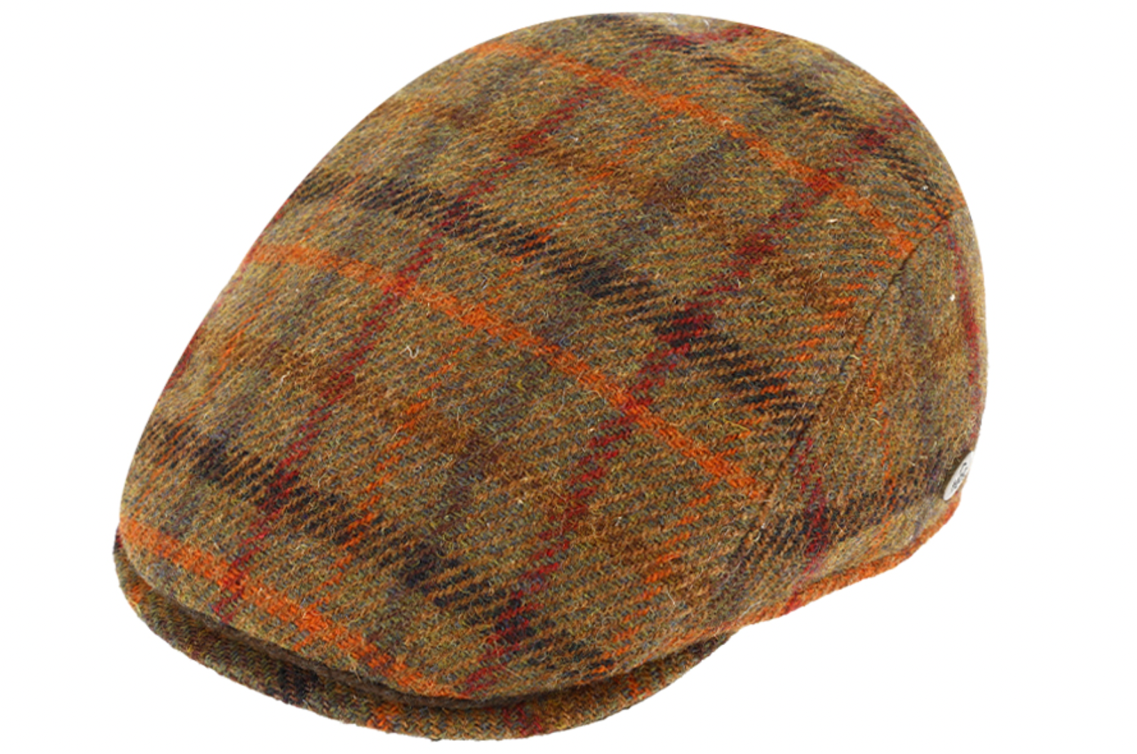 Hat - Sixpence / Flatcap Harris Tweed - Mønstret Flere Farver