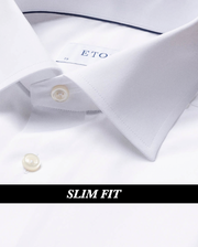 HVID Twill Eton Skjorte - Slim Fit